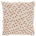 OUTDOOR PILLOW IH013 ORANGE 18" X 18" THROW PILLOW