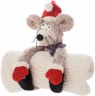 PLUSHLINES N0609 GREY 11" x 1'5" PLUSH ANIMAL