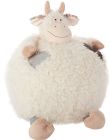 PLUSHLINES N1042 IVORY 16" x 16" ROUND PLUSH ANIMAL